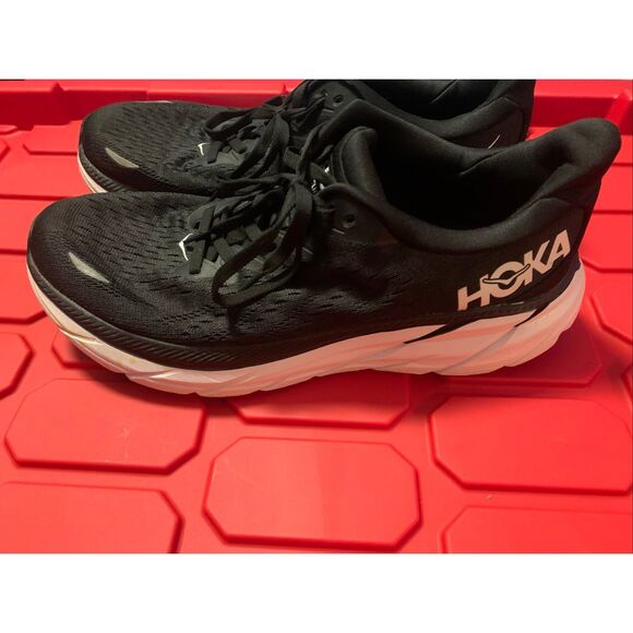 Men’s Hoka One One Clifton 8 Running Shoe Black Size 11D US - Picture 3 of 7